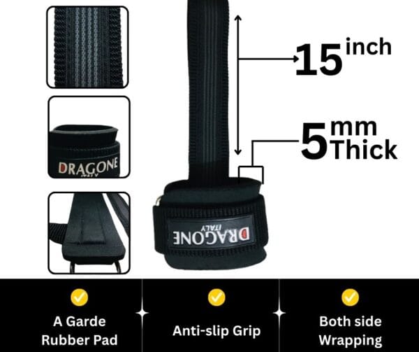 Weight Lifting Wrist strap-Pain Free-for Heavy Lifts – Gym Wrist Support Band - Image 2