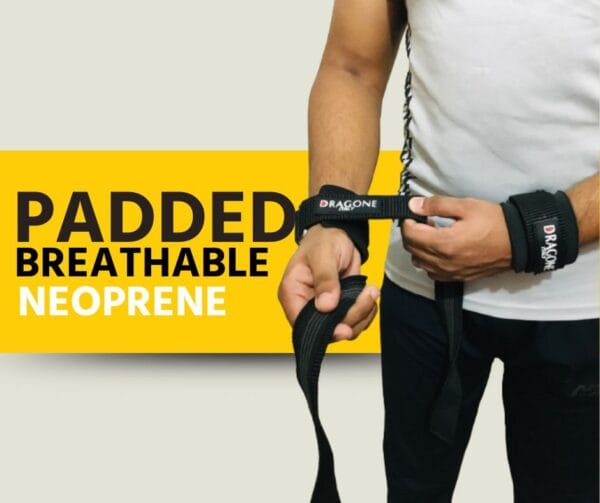 Weight Lifting Wrist strap-Pain Free-for Heavy Lifts – Gym Wrist Support Band - Image 4